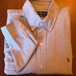 Long sleeve Ralph Lauren medium button up.